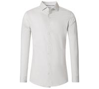 Venti - Body Fit - Herren Langarm Jerseyflex Hemd (144226500), Größe:42, Farbe:Grün (300)