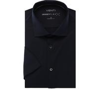 Venti Jerseyflex Modern Fit Jerseyhemd blau, Faux-uni