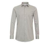 Venti Jerseyflex Modern Fit Jerseyhemd grün, Gestreift