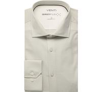 Venti Jerseyflex Modern Fit Jerseyhemd grün, Gestreift