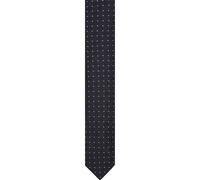 Krawatte VENTI "VENTI Krawatte gemustert", Herren, blau, 100% Seide, Krawatten (85096139-0) blau