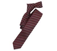 Venti Krawatte gestreift Dunkelrot Einheitsgröße