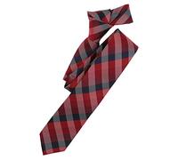 Krawatte VENTI "VENTI kariert" rot (sattes rot) Herren Krawatten (28713346-0) sattes rot