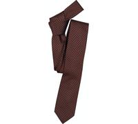 Venti Krawatte orange, Gemustert