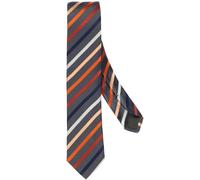 Venti Krawatte orange, Gestreift