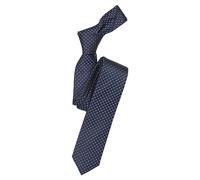 Krawatte VENTI "VENTI Krawatte Print", Herren, blau (dunkles mittelblau), 100% Seide, Krawatten (68604902-0) dunkles mittelblau