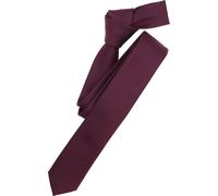 Venti Krawatte gemustert aus Seide und Polyester rot