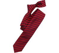 Venti Krawatte rot, Gestreift