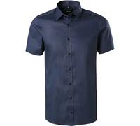 Venti Kurzarmhemd Herren Extra Slim Fit Kurzarm Baumwolle blau, 39