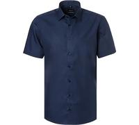 VENTI Kurzarmhemd Herren Kurzarm Baumwolle blau, 44