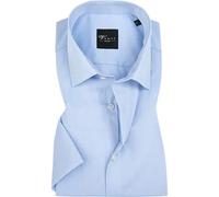 Venti Kurzarmhemd Herren Kurzarm Baumwolle blau, 46