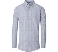 Venti Modern Fit Hemd beige, Bedruckt