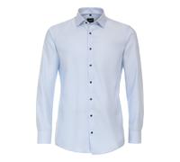 Venti Modern Fit Hemd hellblau, Gemustert