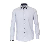 Venti Businesshemd Modern Fit Gestreift Hellblau/Weiß Herren Gr. 38