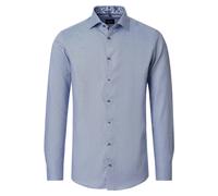 Venti Modern Fit Hemd blau, Faux-uni