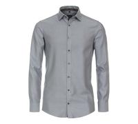 Venti Modern Fit Hemd braun, Einfarbig