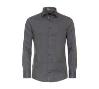 Venti Modern Fit Hemd braun, Faux-uni