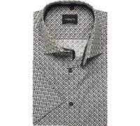 Venti Modern Fit Hemd Kurzarm anthrazit