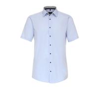 Venti Businesshemd Kurzarm Uni Modern Fit Hellblau 38