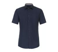Venti Modern Fit Hemd Kurzarm blau