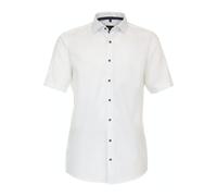 Venti Businesshemd Kurzarm Uni Modern Fit Herren Weiß Gr. 37 Normalgrößen