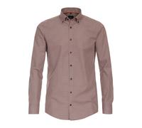 Venti Modern Fit Hemd orange, Bedruckt