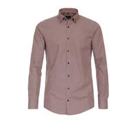 Venti Modern Fit Hemd orange, Bedruckt