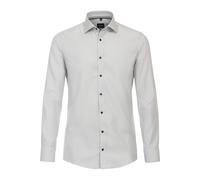 Venti Modern Fit Hemd silber, Einfarbig