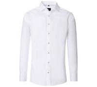 Venti Modern Fit Hemd weiss, Faux-uni