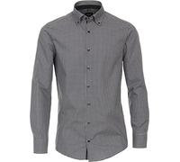 Venti - Modern Fit - Herren Hemd (123942400), Größe:45, Farbe:Anthrazit (750)
