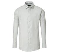 Venti Modern Fit Hemd grün, Faux-uni
