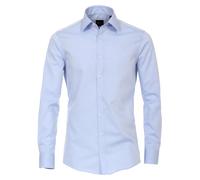 Venti Herren Businesshemd Kent Popeline extra langer Arm 69 cm uni blau Gr. 41