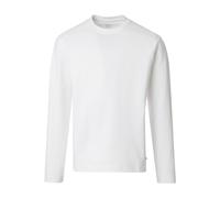 Venti Regular Fit Longsleeve weiss, Einfarbig