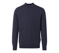 Venti Regular Fit Rollkragenpullover blau, Einfarbig