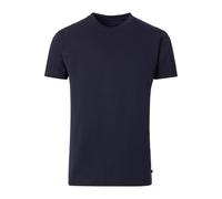 Venti Regular Fit T-Shirt Rundhals blau, Einfarbig