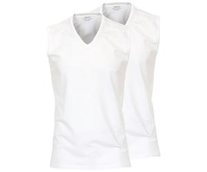Venti Regular Fit Tank Top weiss, Einfarbig