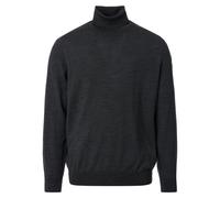 Venti Regular Fit Rollkragenpullover anthrazit, Einfarbig