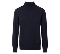 Venti Regular Fit Rollkragenpullover marine, Einfarbig