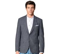 Sakko VENTI "VENTI Sakko uni", Herren, Gr. 58, blau (dunkelblau), 64% Polyester, 32% Viskose, 4% Elasthan, Sakkos (91658519-58) dunkelblau