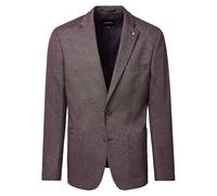 Sakko VENTI "VENTI Sakko uni", Herren, Gr. 50, rot (bordeauxrot), 50% Polyester, 24% Polyamid, 22% Viskose, 4% Elasthan, Sakkos (50173626-50) bordeauxrot