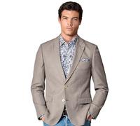 Sakko VENTI "VENTI Sakko uni", Herren, Gr. 54, beige, 76% Polyester, 24% Baumwolle, Sakkos (21168755-54) beige
