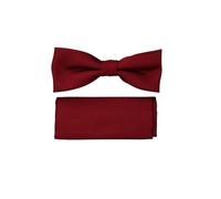 Venti Set aus Fliege und Einstecktuch gemustert