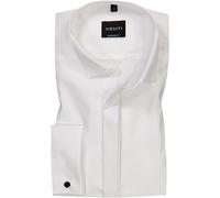 Venti Smokinghemd Herren Umschlagmanschetten Baumwolle weiß, 39