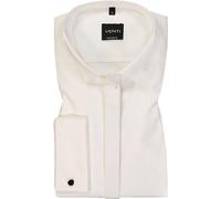 Venti Smokinghemd Herren Umschlagmanschetten Baumwolle weiß, 40