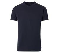 Venti Regular Fit T-Shirt Rundhals blau, Einfarbig