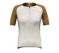 Vento Merino Half Zip T-Shirt Damen - Salewa 7261-oatmeal/7020 IT 44/ DE 38