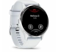 Garmin Venu 3 3,56 cm (1.4") AMOLED 45 mm Digital 454 x 454 Pixel Touchscreen Silber, Weiß WLAN GPS