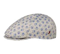 Veolano Flatcap by Alfonso DEste beige-blau S (54-55 cm)