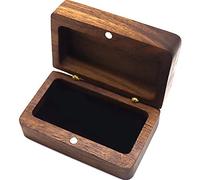 Vepoty Holz-Krawattenklammer-Box, kleine Manschettenknöpfe, Geschenkbox, Vintage-Schmuck-Aufbewahrungsbox, Hochzeit, Business-Clips, Aufbewahrung, dekorative Box