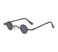 Vepoty Retro Kleine Runde Sonnenbrille Für Männer Frauen Vintage Metall Rahmen Gläser Hippie Brille Brille Unisex